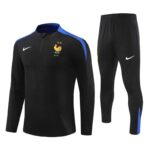 24/25 France black training suit kit player S-XXL