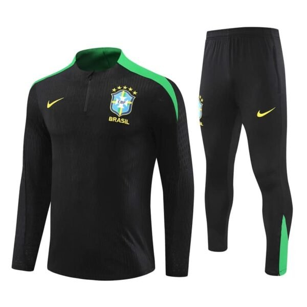 24/25 Brazil black training suit kit player S-XXL