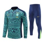 24/25 Brazil black green training suit kit S-XXL