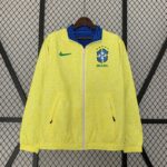 22/23 Reversible Brazil  windbreaker S-XXL - Imagem 2