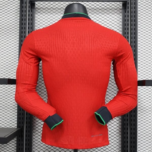 24/25 Portugal Home long sleeve  player version S-2XL - Image 2