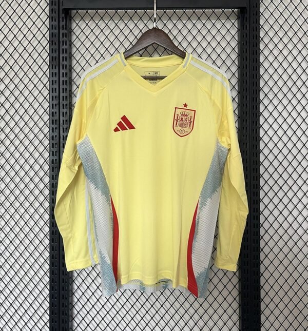 24/25 Spain away long sleeve soccer jersey size S-4XL