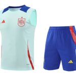 24/25 Spain light blue training suit vest S-XXL