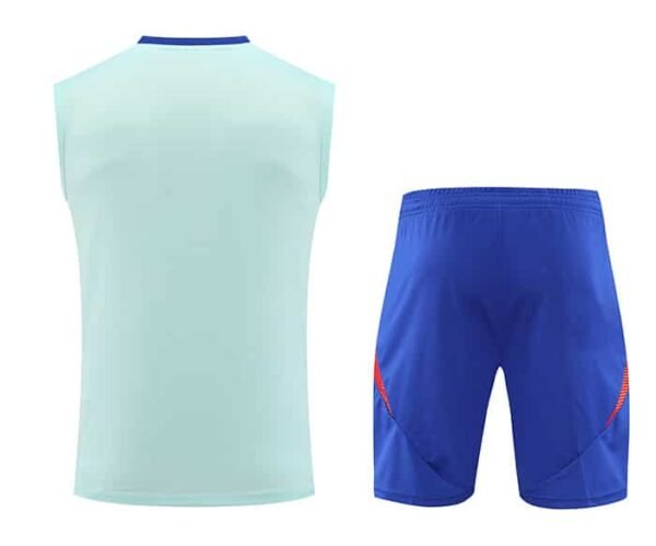 24/25 Spain light blue training suit vest S-XXL - Image 2