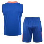 D1090 24/25 Netherland training suit blue vest  S-XXL - Imagem 2