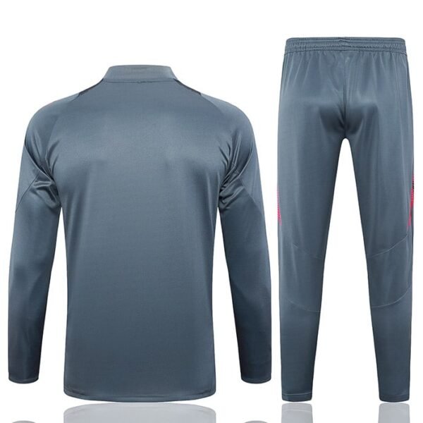 B842 24/25 Germany grey half zipper  training suit  S-XXL - Image 2