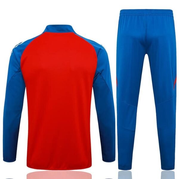 A732 24/25 spain  long zipper red training suit  S-XXL - Image 2