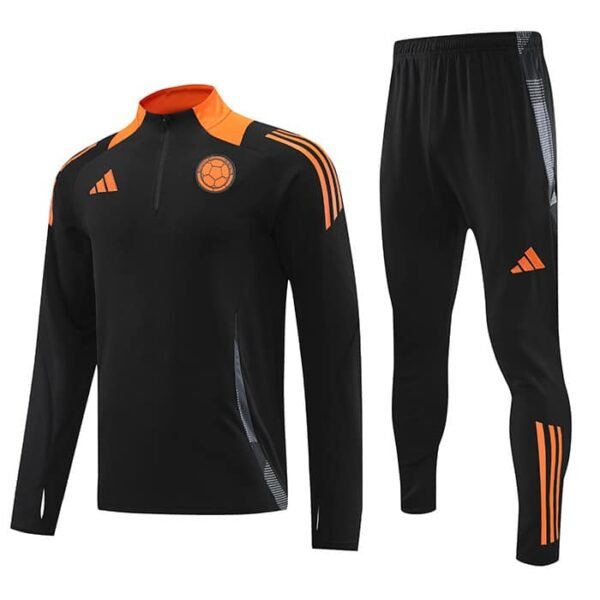 24/25 Colombia half zipper kit black  S-XXL