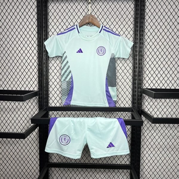 Scotland 2024/25 Euro Away Kids Kit