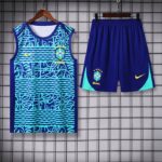 24/25 Brazil blue kit  vest S-2XL