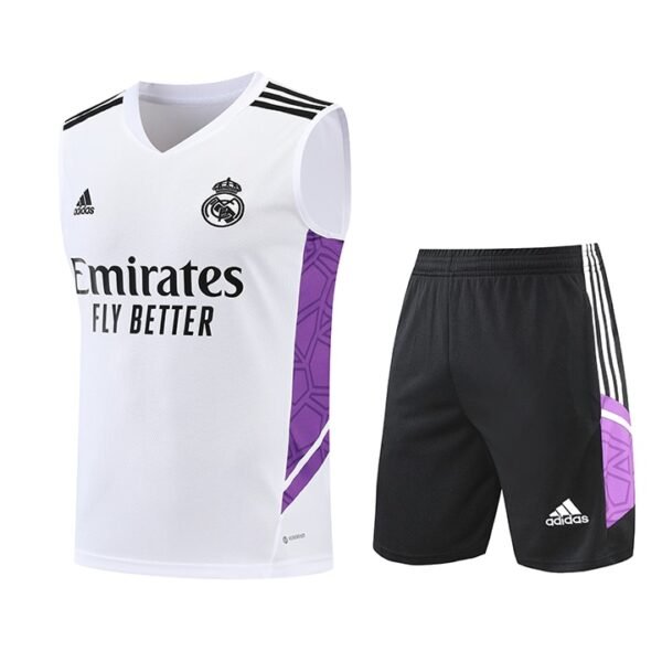 23/24 Real Madrid vest WHITE taining suit  S-XXL QS111