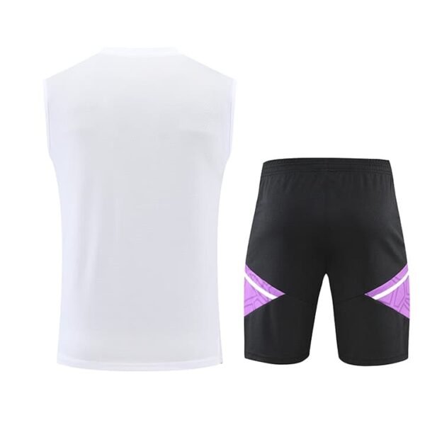 23/24 Real Madrid vest WHITE taining suit  S-XXL QS111 - Image 2