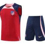23/24 Atletico Madrid vest red taining suit  S-XXL