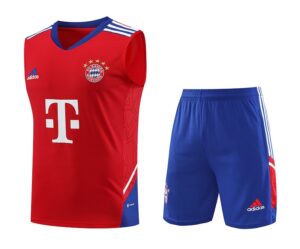 23/24 Bayern training suit vest red S-XXL D788