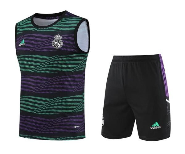 23/24 Real Madrid vest green taining suit  S-XXL