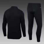 B710 23/24 half zipper Bayern black taining suit  S-XXL - Imagem 2