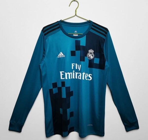 2017∕18 Retro Real Madrid third away long sleeve S-XXL
