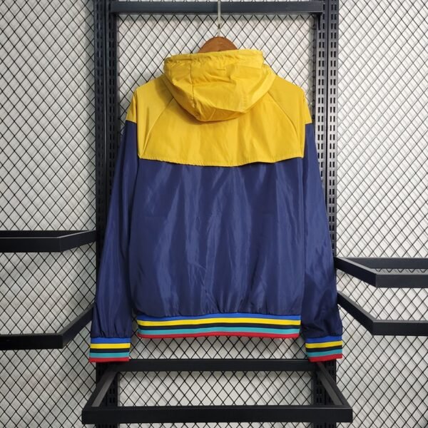 23/24 player windbreaker Barcelona Royal Blue Yellow Size S-XXL - Image 2