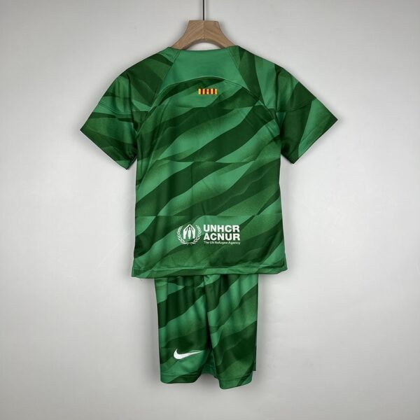 23∕24 Kids Barcelona goalkeeper green size︰ 16-28 - Image 2