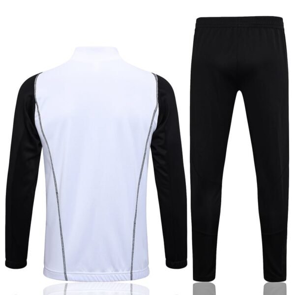 A674# 23/24 long zipper  Real Madrid white kit S-XXL - Image 2