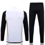 B669# 23/24 half zipper Real Madrid whie kit S-XXL - Imagem 2