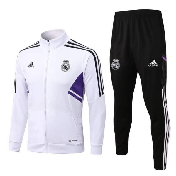 A530# 22/23 long zipper Real Madrid white kit S-XXL