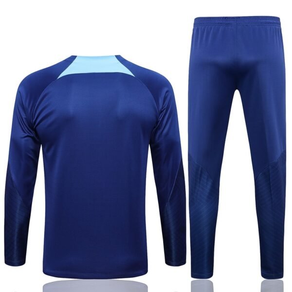 B603# 22/23 half zipper Barcelona blue kit S-XXL - Image 2