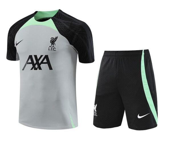 D908 23/24 liverpool white  and black suit kits S-XXL