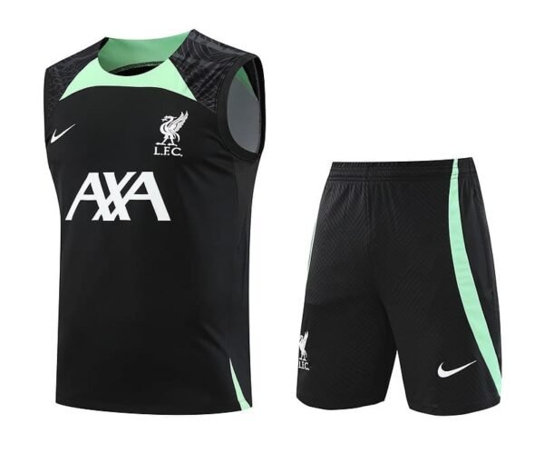 23/24 liverpool black and green suit vest kits S-XXL QS119 - Image 2