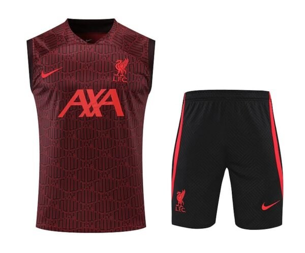 23/24 liverpool deep red suit vest kits S-XXL - Image 2