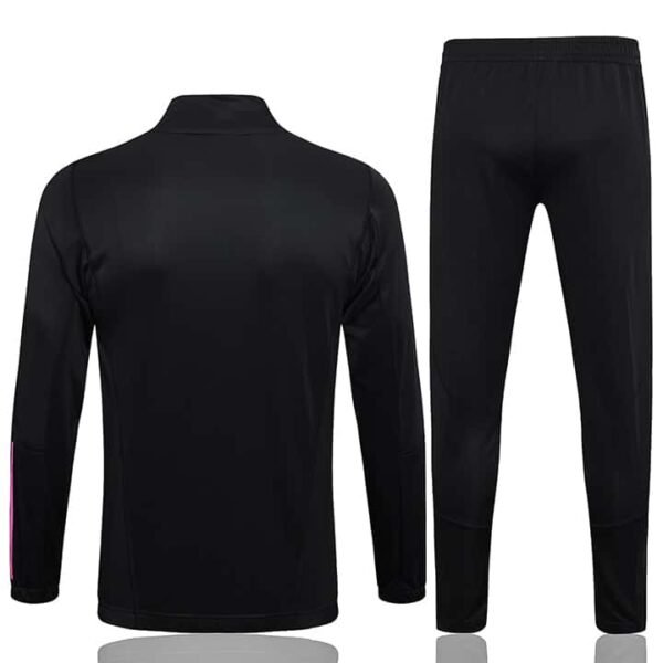 A679# 23/24 Real Madrid Long zipper  black S-2XL - Image 2