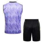 D836 23/24 Real Madrid purple Vest S-2XL - Imagem 2