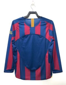 Retro Barcelona 2005/2006 long sleeve S-XXL - Imagem 3