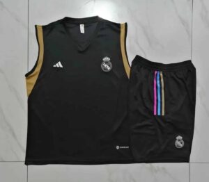 D891 23/24 Real Madrid black Vest S-2XL D962 - Imagem 3