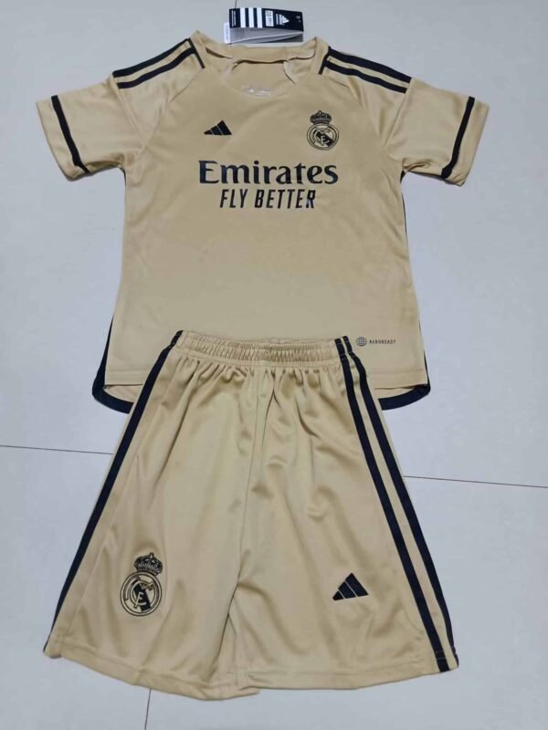 23∕24 Real Madrid  yellow  kid kit 16-28
