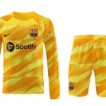 23/24 Barcelona goalkeeper  yellow long sleeve  kit S-XXL