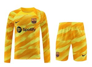 23/24 Barcelona goalkeeper  yellow long sleeve  kit S-XXL