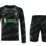 23/24  liverpool goalkeeper black long sleeve kit S-XXL