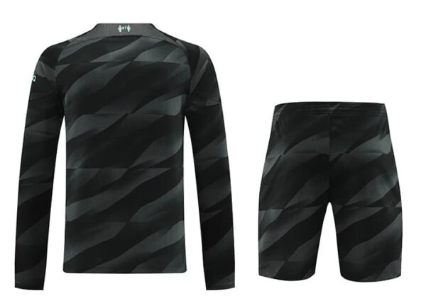23/24  liverpool goalkeeper black long sleeve kit S-XXL - Image 2