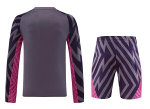 23/24 Manchester city goalkeeper  purple  long sleeve kit S-XXL - Imagem 2