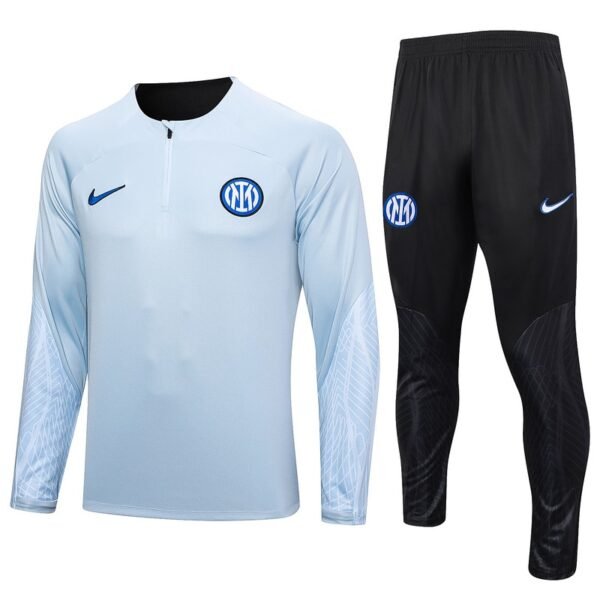 B682 23/24 half zipper Inter milan Grey  S-XXL