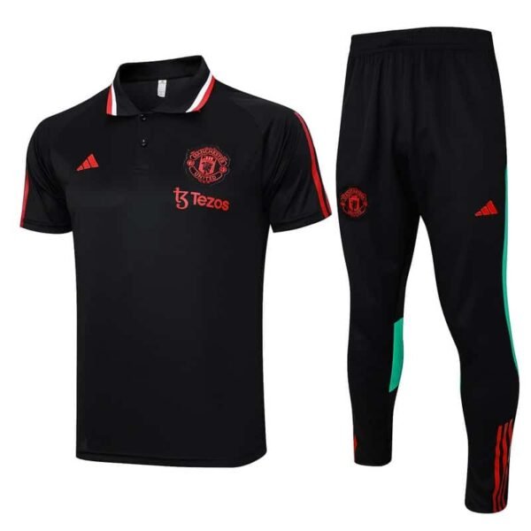 C1048  23/24 M-U black  POLO suit S-XXL