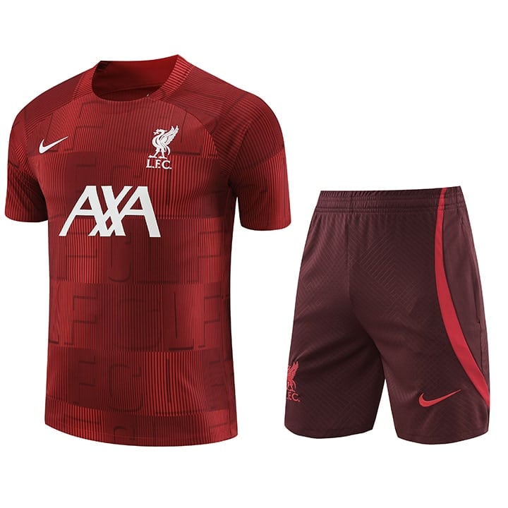 20240722152247-669e7947d3d5c.jpg 23/24 Liverpool deep red suit S-XXL - Imagem 1