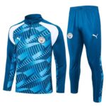 B716 23/24  half zipper  manchester city blue kit S-XXL