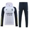 23/24 half zipper Real madrid white with cap S-XXL