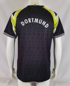 9596 Retro Dortmund away black S-XXL - Imagem 2
