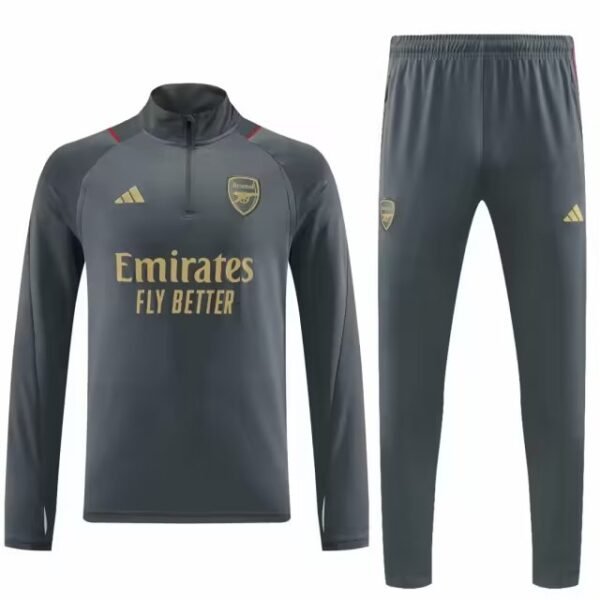 23/24 half zipper Arsenal grey kit S-XXL