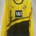 2323 Dortmund home long sleeves soccer jersey size S-2XL