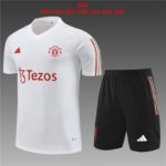 23/24 Manchester united white kids size 16-28 shorts with pockets