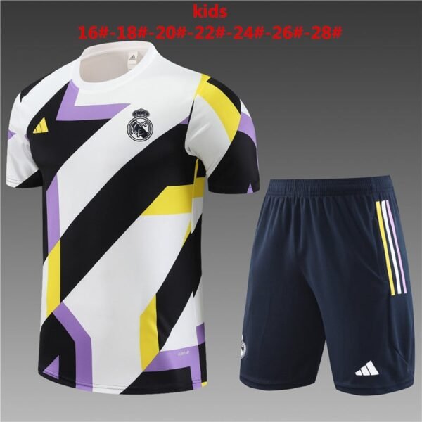 23/24 Real madrid kids size camouflage16-28 shorts with pockets